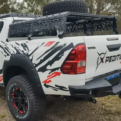 Bed Rack - Rack de Caçamba Baixo Hilux 2016+