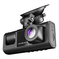 Câmera Veicular 3 Lentes Full HD 1080p com Visão Noturna