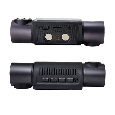 Dashcam Camera Veicular Interna com DVR 3 Câmeras 2"