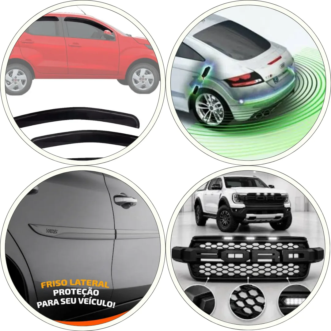 ACESSÓRIOS EXTERNOS AUTOMOTIVO