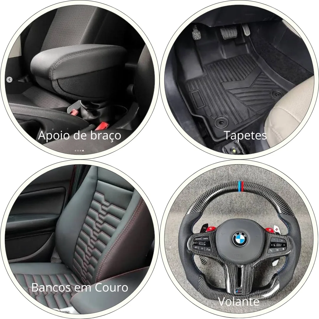 ACESSÓRIOS INTERNOS AUTOMOTIVO