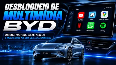 Desbloqueio de Multimídia BYD — detalhe