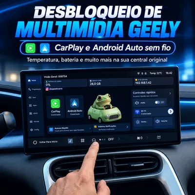 Desbloqueio de Multimídia Geely