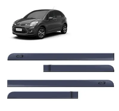 Friso Lateral C3 13/22 Cinza Grafito +SL*