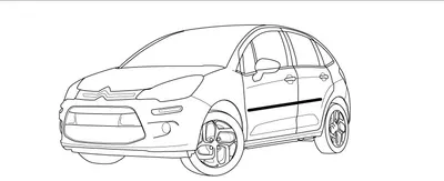 Friso Lateral C3 13/22 Cinza Grafito +SL* — detalhe