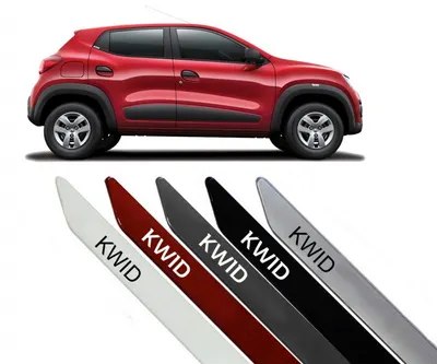 Friso Lateral Kwid Vermelho Fogo +SL* — detalhe