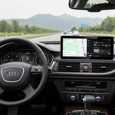 central multimídia audi a6l