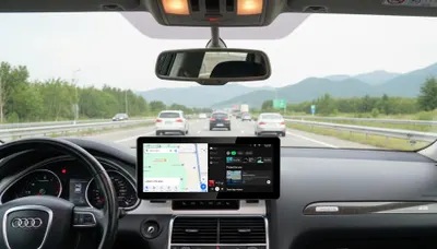 central multimídia audi a8