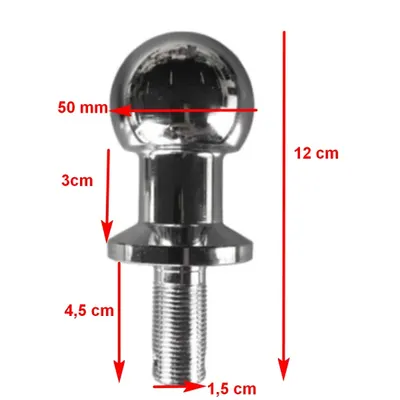 Bola P/ Engate INOX 0,50×115 Mm CAPO*