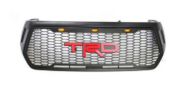 Grade Dianteira Toyota Hilux com LED Amarelo 2017 a 2022 - imagem 1