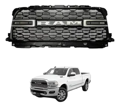 Grade Frontal Dodge RAM 2500 2020 Com LED ABS Premium - imagem 1