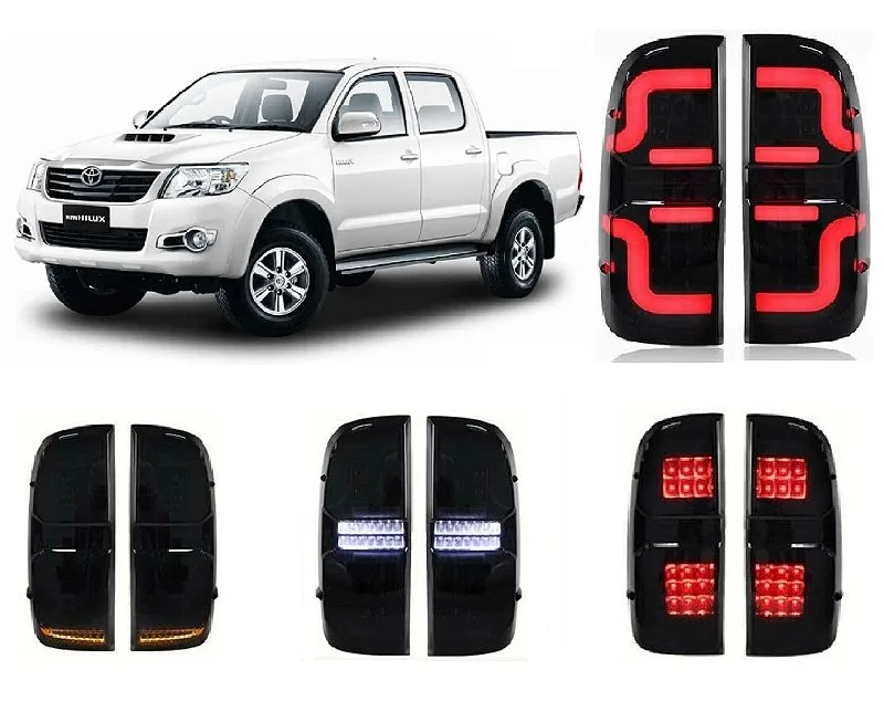Lanterna Traseira Led Fumê para Toyota Hilux 2006 a 2011