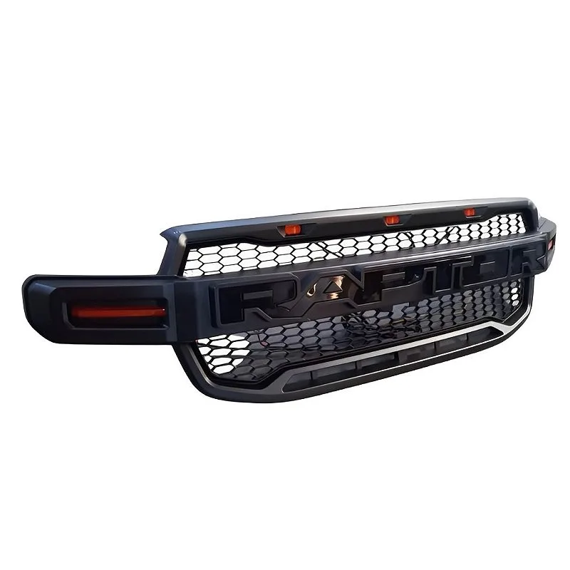 Grade Nova Ranger 2024 Modelo Raptor - Imagem mostrando o design agressivo e robusto