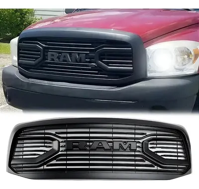 Grade Dodge Ram Preta 2500 2006-2009 - imagem 1 com a frase-chave