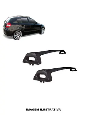 Rack De Alumínio BMW 118i /120i /130i /12 Preto*
