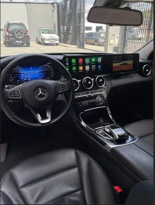 Central Multimídia Dual Screen F80 Mercedes C180 2x10.1" UNIVERSAL 4+64GB CASKA Carplay + Android Auto sem fio