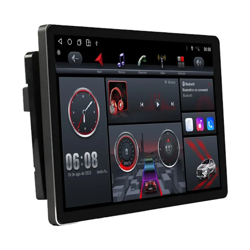 Central Multimídia OCTACORE PRO 11.5 QLED IPS NAVPRO Carplay + Android Auto sem fio