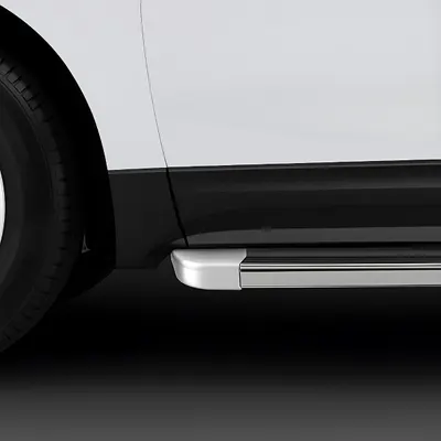 Estribo Corolla Cross 21/ EVO Branco Lunar — detalhe