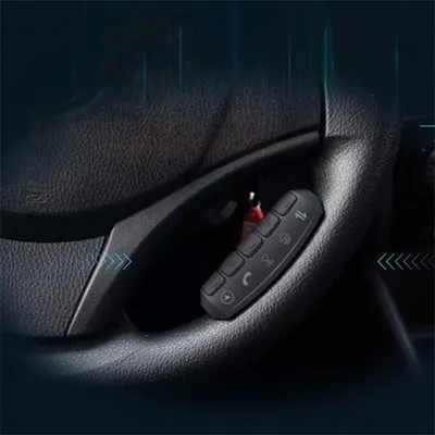 COMANDO DE SOM UNIVERSAL PARA FIXAR VOLANTE — detalhe