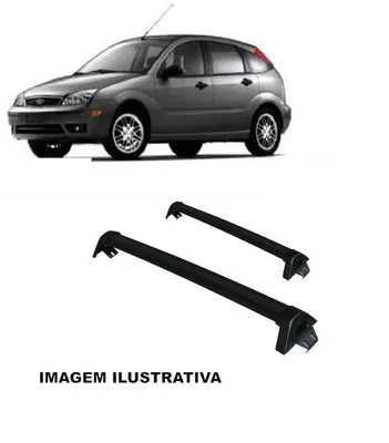 Rack De Alumínio Focus 97/08 Preto*