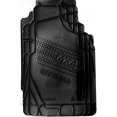 Tapete Personalizado PVC Saveiro /10 Preto 2Pç* — detalhe