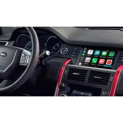 Interface Carplay / Android Auto wireless compatível com Land Rover e Jaguar com rádio InControl Touch e InControl Touch Pro.