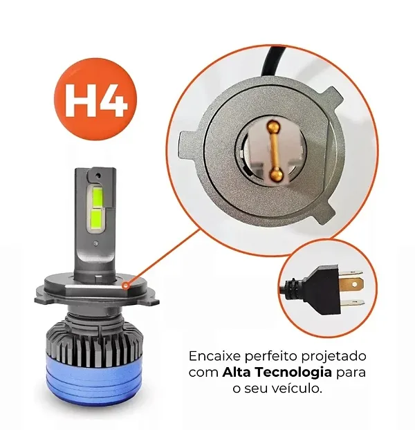 led max h4