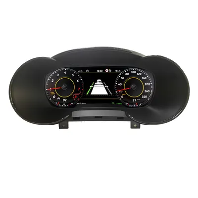 Painel Cluster Digital TFT Audi A3 8P 08-13 12.3" 1920x720 - Exibição Frontal