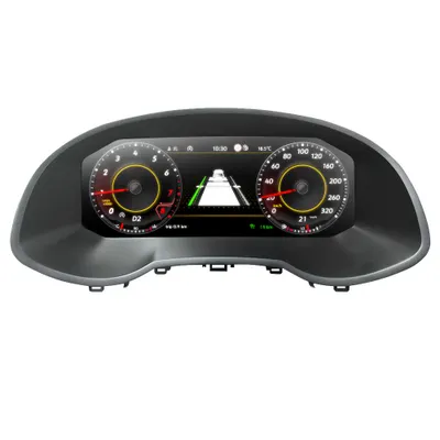 Painel Cluster Digital TFT Audi Q3 2013-2018 12.3" com resolução 1920x720