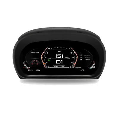 Painel Cluster Digital TFT BMW Série 3 E90 E91 E92 E93 com detalhes em alta definição