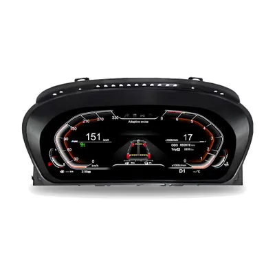 Painel Cluster Digital TFT BMW Série 5 E60 2005-2008 com sistema CCC e tela de 10.25"