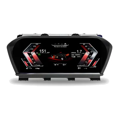 Painel Cluster Digital TFT BMW X1 F48 F49 16-20 10.25 com tela de 1920x720
