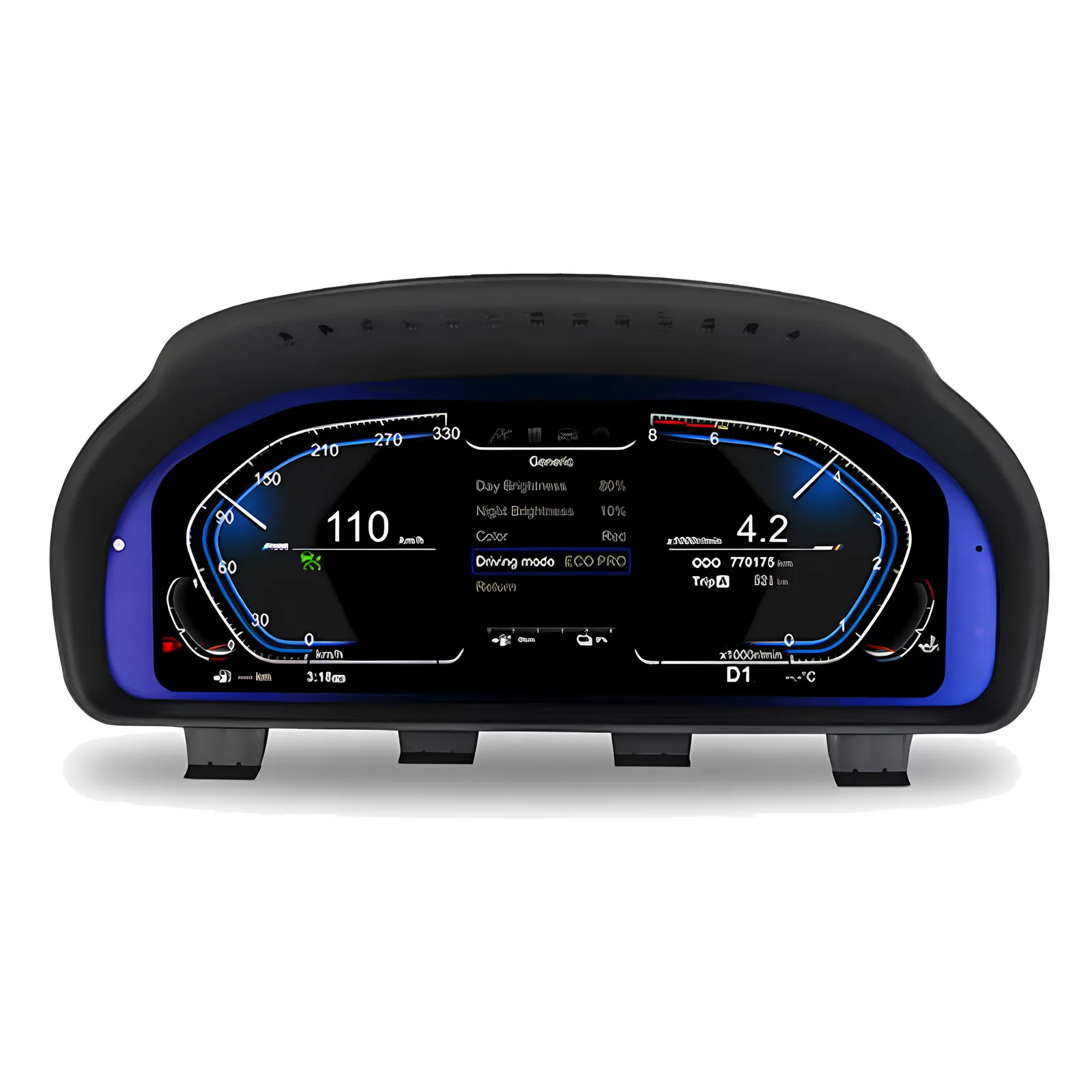 Painel Cluster Digital TFT BMW X4 F26 11-17 com tecnologia de 10.25" e resolução 1920x720
