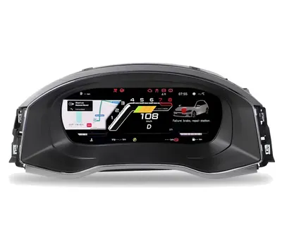 Painel Cluster Digital TFT VW Passat 11-15, 18-22 9" 1920x720