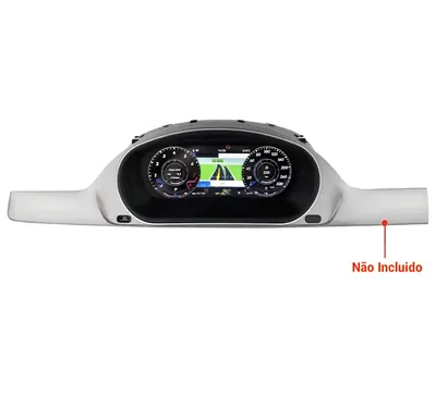 Painel Cluster Digital TFT VW Passat B7 12-15 9 com design moderno