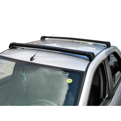 Rack De Alumínio Focus Hach/Sedan 10/13 Preto*