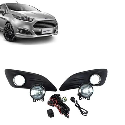 Farol Auxiliar New Fiesta 14/ Bt Mod Orig C/ Mold*