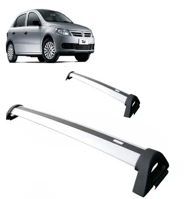 Rack De Alumínio Gol GV/GVI/GVII 4P Prata*