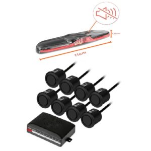 SENSOR DE ESTACIONAMENTO 8 PONTOS SOBREPOR