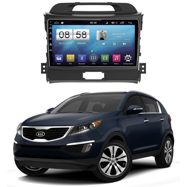 Central Multimídia para SPORTAGE 2012