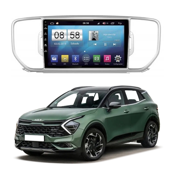 Central Multimídia para SPORTAGE