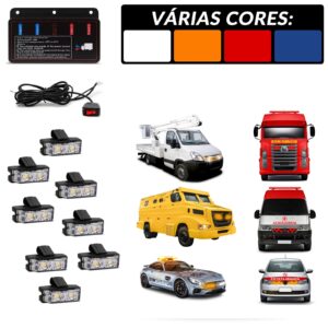 Estrobos e giroflex para