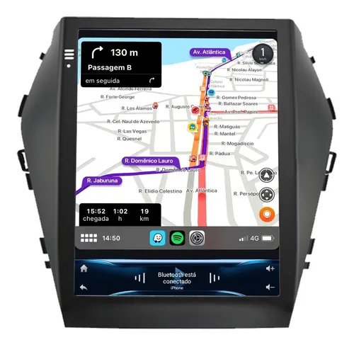 Multimídia modelo tesla tela