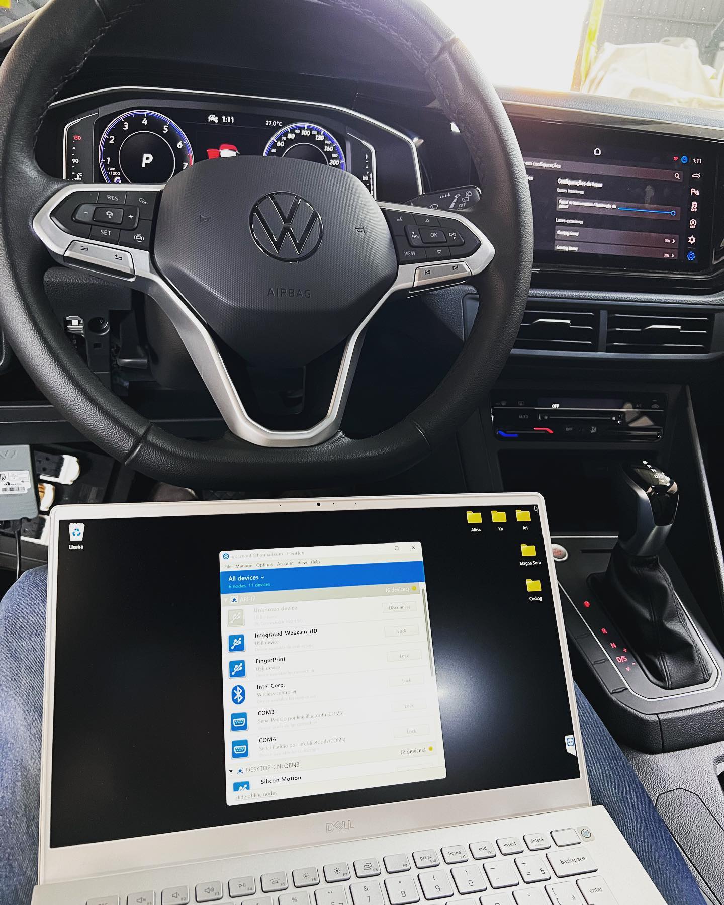 Customização via software obd